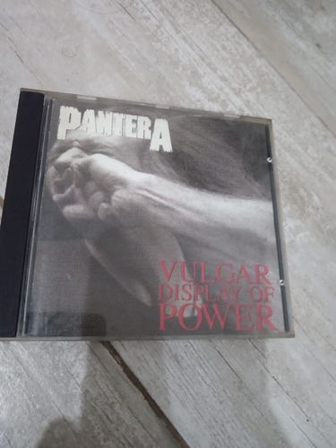 Cd Pantera Vulgar Display Of Power