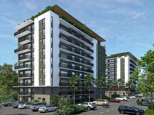 Apartamento De 1 Habitación En Moderno Residencial Gabina, Santiago.