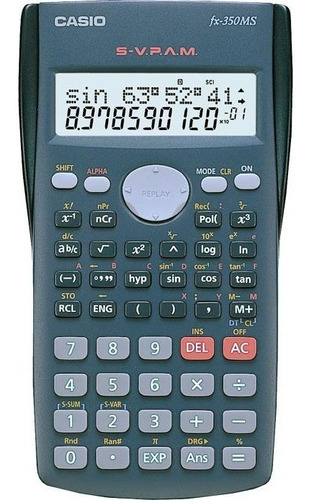 Calculadora Cientifica Casio Fx-350ms 240 Funciones Tienda