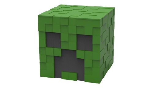 Velador Minecraft - Lámpara Creeper