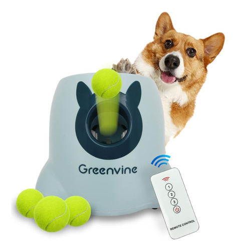 Lanzador Automático De Bolas Para Perros Greenvine Lanzador 