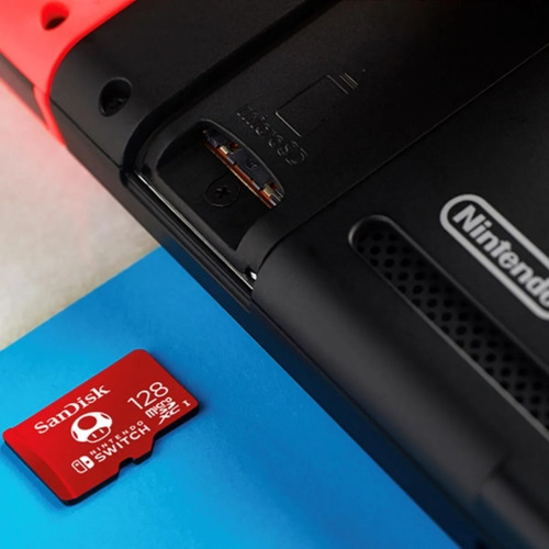 Imagen 6 de 6 de Sandisk Memoria Micro Sd 128gb 4k Nintendo Switch Xc U3 V30