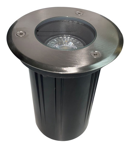 Spot De Embutir Suelo Piso Led Acero Gu10 Exterior Lucciola Color Acero inox