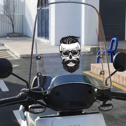 Calcomanía De Calavera Para Ventana De Coche Calcomanías