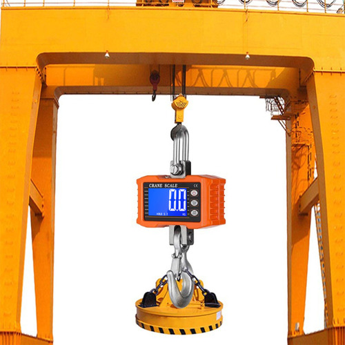 Báscula Digital Colgante 1000kg/2204lbs Industrial Portátil