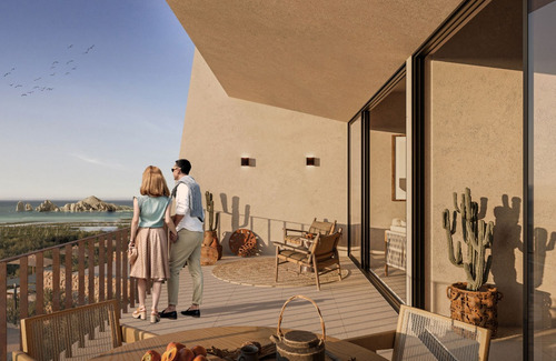 Departamento Con Jardín, Alberca Privada, Pre-construcción, El Tezal, Cabo San Lucas