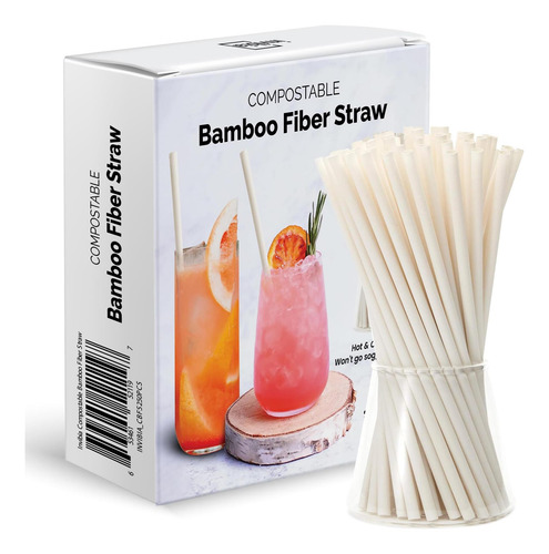 Pajitas De Bambú Reutilizables Pajitas De Beber Ecológicas Y