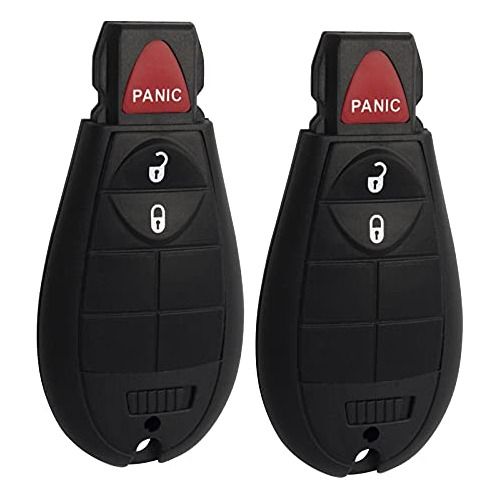 Wsdow 3 Button Entry Keyless Key Fob Compatible For Dodge Ch