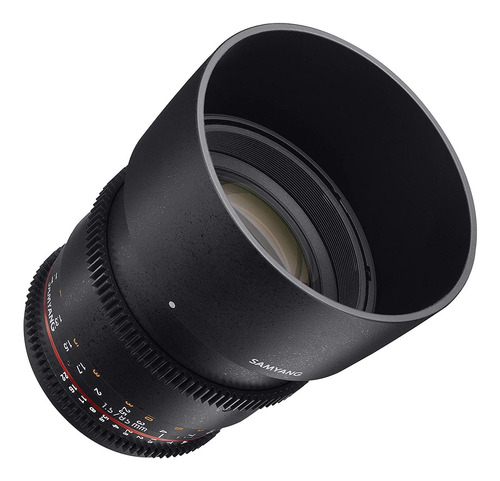 Lente Samyang Syds85m-nex Vdslr Ii 85mm T1.5 Para Sony Al...