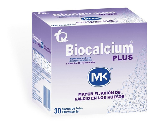 Biocalcium Plus Calcio Caja X 30 S - Unidad a $1662