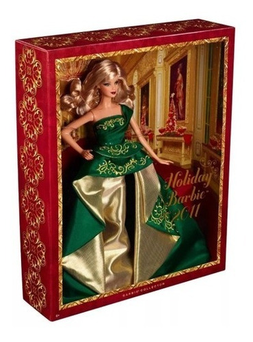 Imagem 1 de 6 de Barbie Holiday 2011 Collector Natal Festiva Model Muse