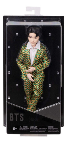 Figura Bts Colaboración Con Mattel (idol) J-hope Jung Hoseok