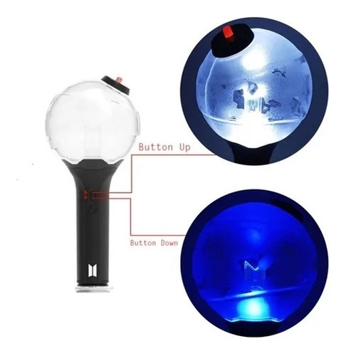 Imagem 6 de 9 de Bts Army Bomb Versão 3 Lanterna Para Concerto Lâmpada