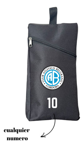 Botinero De Belgrano De Cordoba 2025 3c Azul Acero
