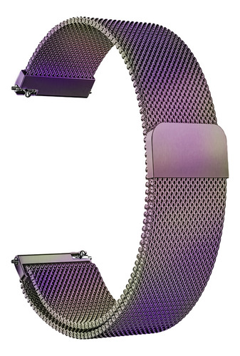 Correa Malla Cierre Magnetico Para Galaxy Fit 3 Tornasol 1.8 Cm