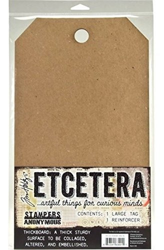 Stampers Anonymous Thetc001 Tim Holtz Etcetera Thickboard Ta