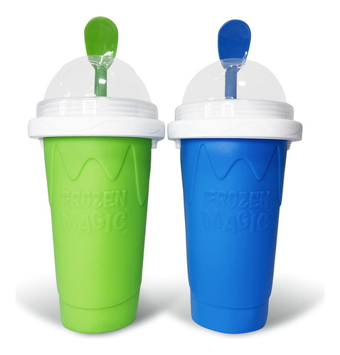 Slushie Maker Taza Magica Para Apretar Doble Capa Hecha Niño