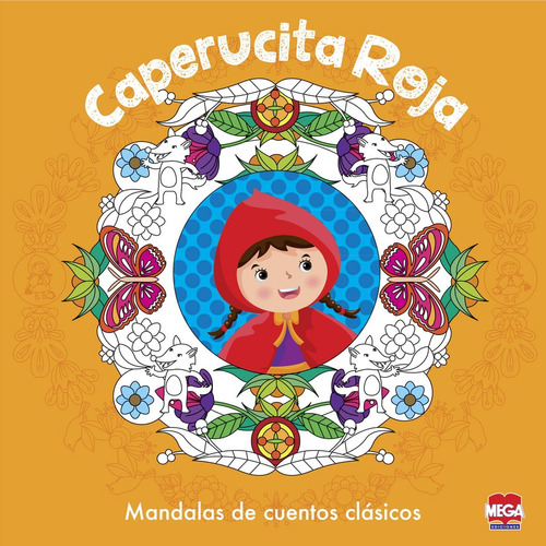 Libro Para Colorear Mandalas Cuentos Clásicos 