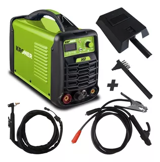 Soldadora Tig Inverter / / Tig-mma 2 En 1 !! 250 Amp Kroner Color Verde Frecuencia 50/60 Hz