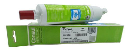 Refil Filtro Purificador Agua Consul Cpc31 Cpb34 Cix06 Cix01 Cor Branco