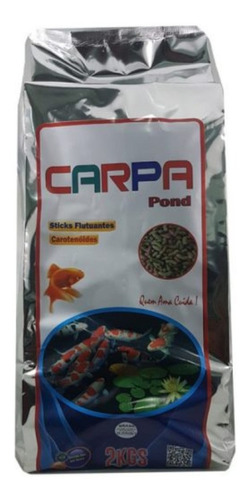 Ração Para Peixe Carpa Pond 2kg Maramar