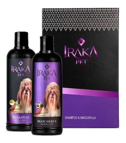 Shampoo Y Mascarilla Para Perros Iraka Pet