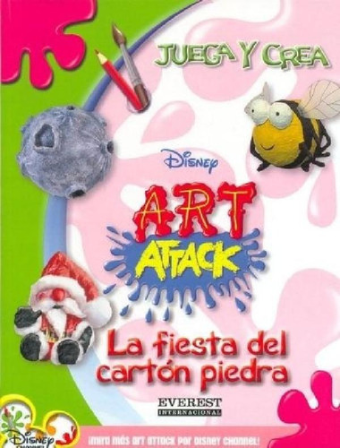 Libro - La Fiesta Del Carton Piedra Art Attack: Juega Y Cre
