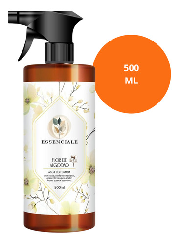 Água Perfumada Aromatizante Algodão P/ Roupas Tecidos Lençol