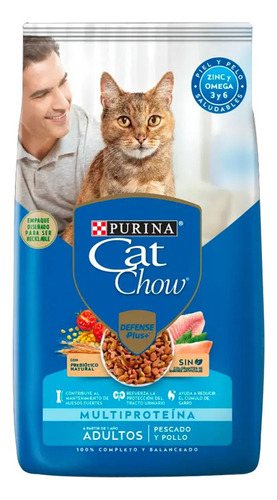 Cat Chow Adulto Pescado Pollo 15kg