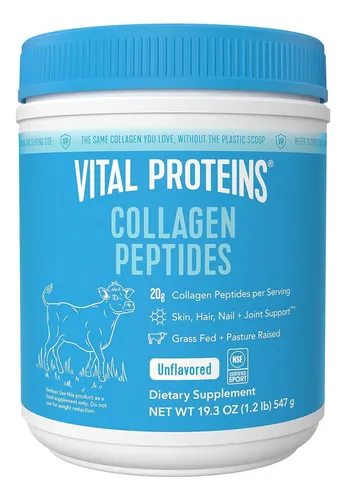 Péptidos De Colágeno Vital Proteins Para Vaca Sabor Sin Sabor