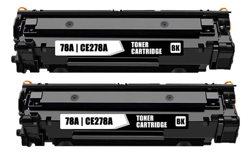 Pack 2 Toner 78a C278a -p1606dn P1560 1536 Negro Alternativo