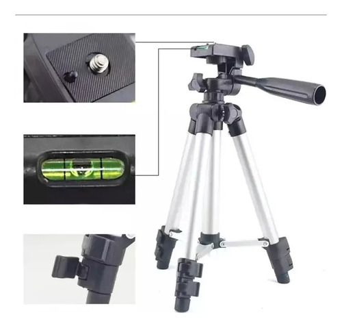 Trípode Aro De Luz / Celular / Camara / Aluminio Extensible