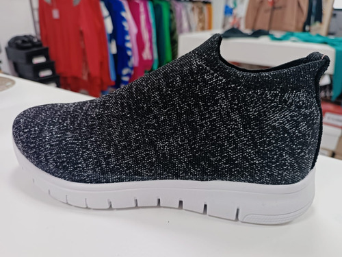 Zapatilla Mujer Elastizada Deportiva Liviana Comoda