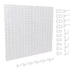 Comprar 4 Painel P/ Ferramenta Plástico Perfurado Organizador Branco no Mercado Livre