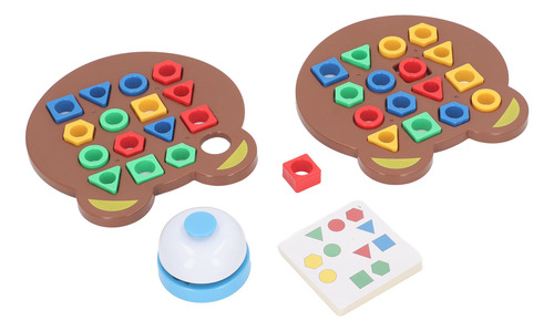 Juego De Combinación De Formas, 2 Piezas, Tablas De Rompecab