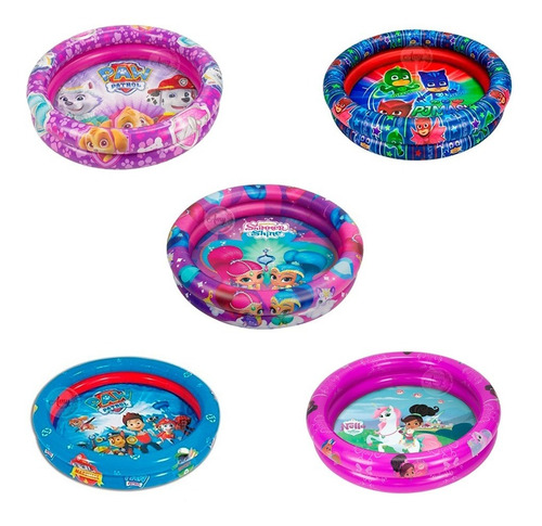 Piscina Inflable Personajes Animados De Bestway Niños 1+