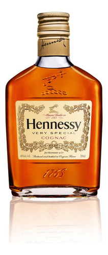 Caja De 12 Cognac Hennessy Very Special Flask 200 Ml