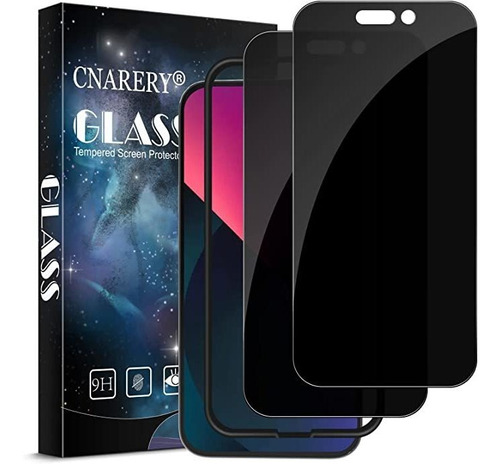 Protector De Pantalla Anti Espia iPhone 14 Pro Max Pack 3