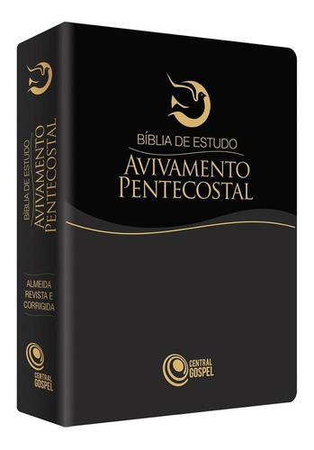 Bíblia De Estudo Avivamento Pentecostal Preta