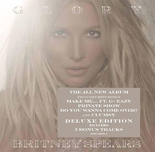 Cd Britney Spears - Glory - Edição Deluxe - Novo Lacrado