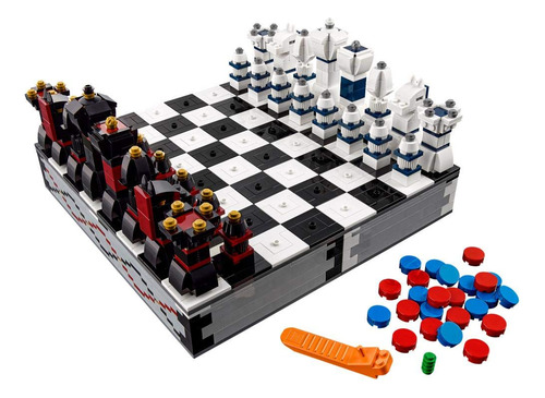 Set De Ajedrez Lego Build Your Own Con Figuras Y Tablero De