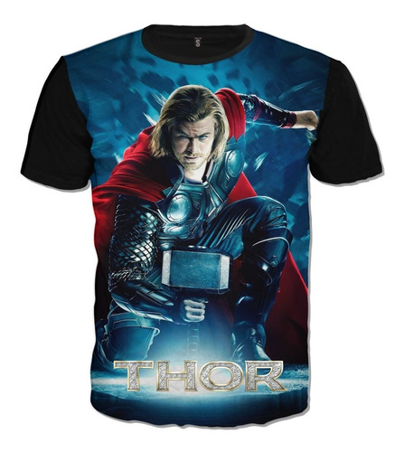Camiseta Avengers Endgame Marvel Vengadores Algodón