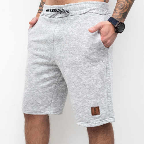 bermudas moletom masculina atacado