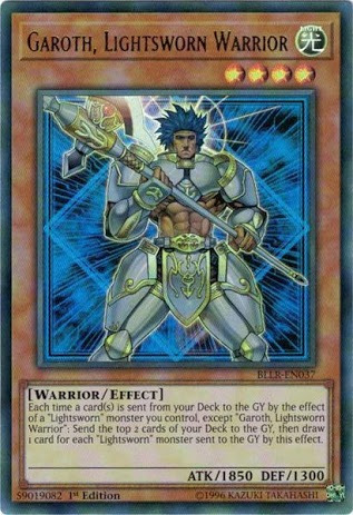 Garoth, Lightsworn Warrior Ultra Rare Yugioh