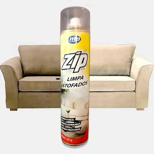 Kit 4 Limpa Estofado Spray Zip 300ml My Place