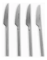 Comprar Cuchillos Para Carnes Denver Set X 4 Ambiente Gourmet Color Plateado