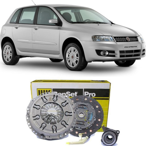 Imagem 3 de 9 de Kit De Embreagem Luk Fiat Stilo 1.8 8v 16v 2003 2004 2005