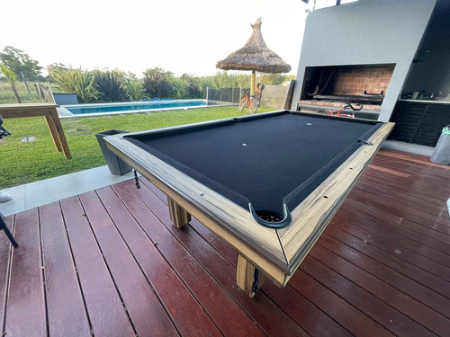 Mesa De Pool Profesional Ártico + Kit De Accesorios Mesas De Pool Pirámide Oficial