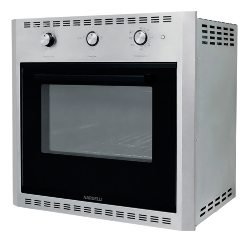 Forno de embutir elétrico Nardelli Forno Embutir E60 60L inox 220V