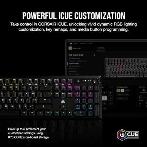 Teclado Mecánico Corsair K70 Rgb Para Juegos